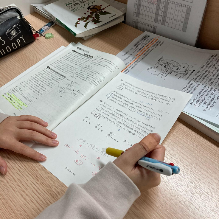 Instagram駅前校「共通テスト前日」