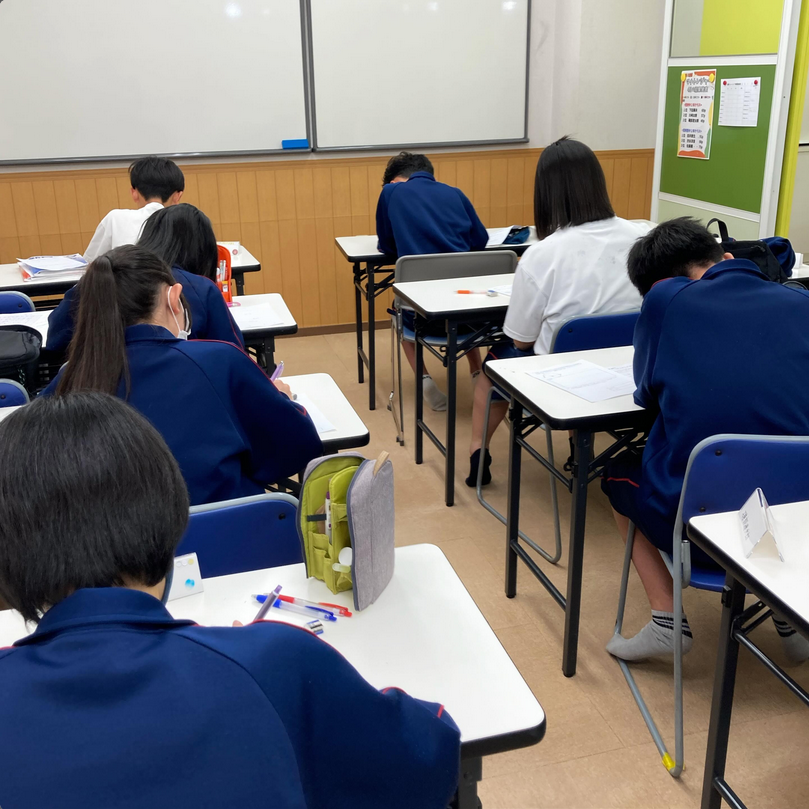 Instagram「中学生 第１回定期テスト！」