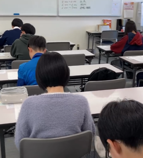 Instagram「中３生、11月模試受験」